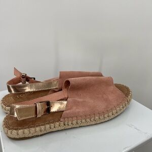 Toms Clara Espadrille Sandal Ladies Size 6.5